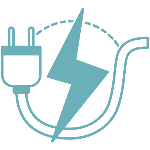 Icône matériels électriques vétustes