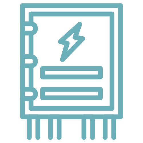 Icône tableau électrique