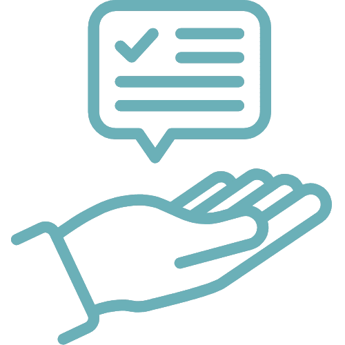 Icône conseils et recommandations