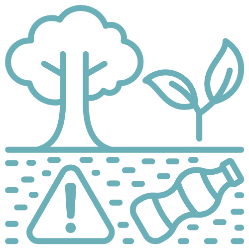 Icône pollution des sols