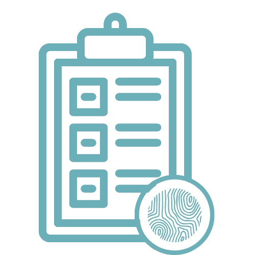 Icône rapport analyse du bois