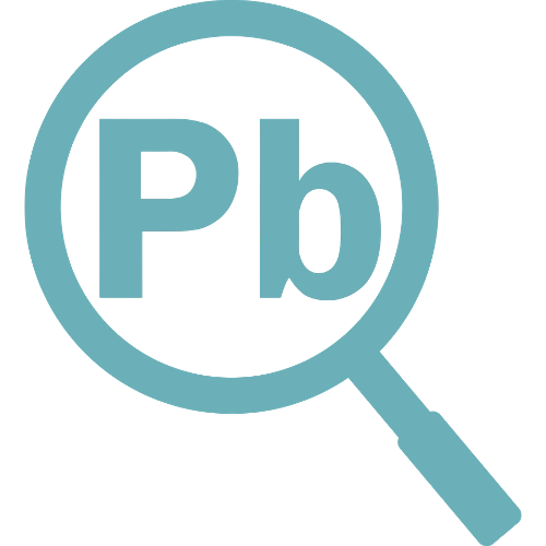 Icône recherche plomb